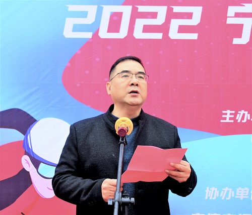 圖為寧德市僑聯主席陳衛良致辭。林榕生 攝.JPG