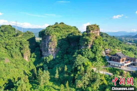 圖為永安市蓮花山體育旅游景區項目?！∪魇畜w育局 供圖