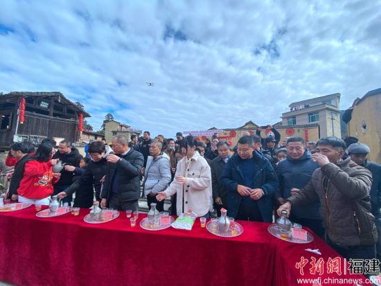“醉美北墘”斗酒大賽活動現場。