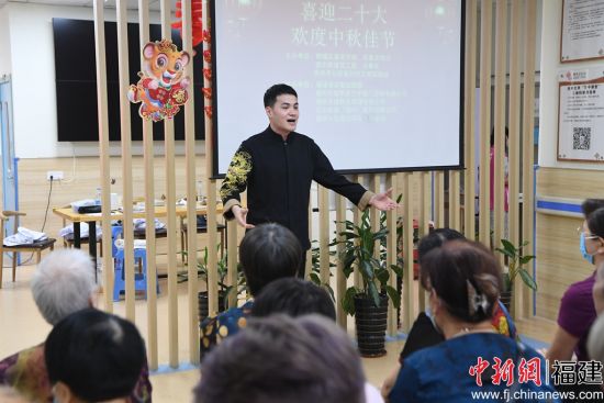 閩劇戲歌表演。記者 劉可耕 攝