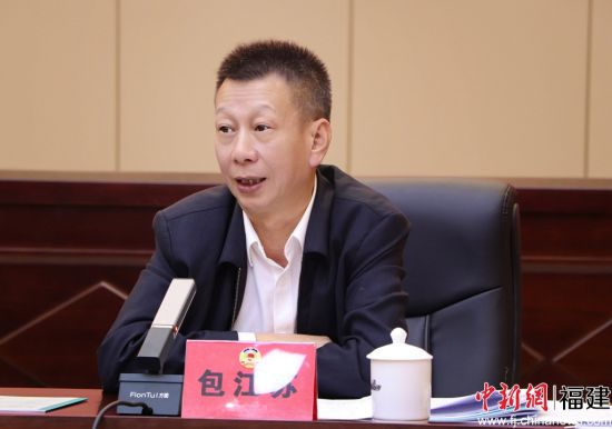 寧德市副市長包江蘇講話。 趙純真 攝
