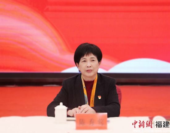 蕉城區政協主席陳秀鶯。 林榕生 攝