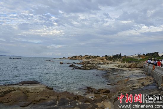 浮山村浮石營地旁的美景讓人流連忘返。吳冠標 攝