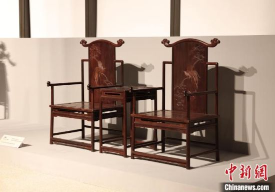 華僑藝術家陳玉樹作品《祥瑞》。受訪者供圖